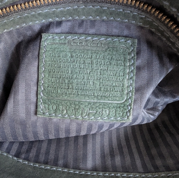 VINTAGE Coach Sonoma Small Flap bag, specifically model number 4935 - Picture 13 of 17